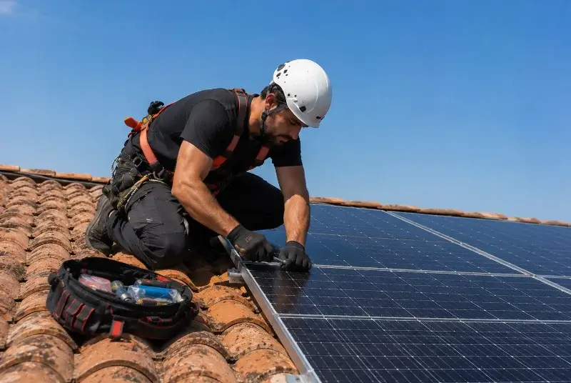 Maintenance et monitoring de panneaux solaires à Montardon