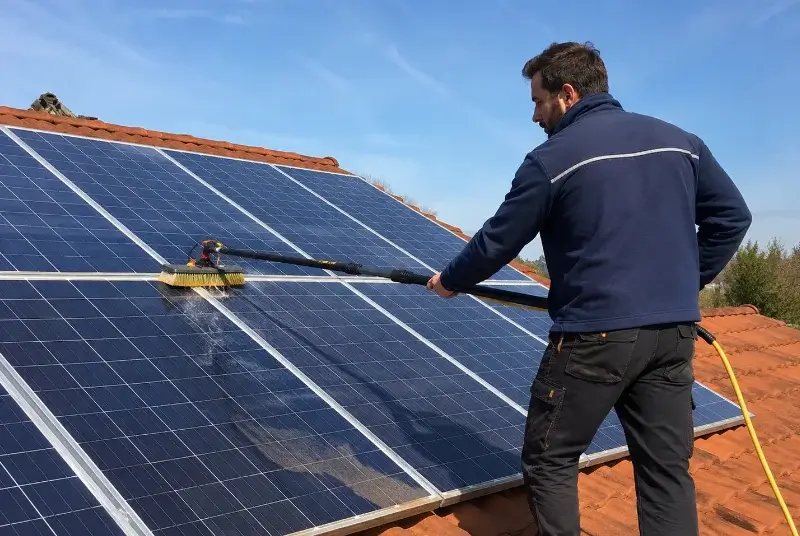 Nettoyage et entretien de panneaux solaires à Montardon